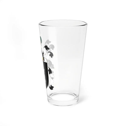 Coat of Arms of William Williams (United States) (Coat of Arms) Pint Glass 16oz - Go Mug Yourself