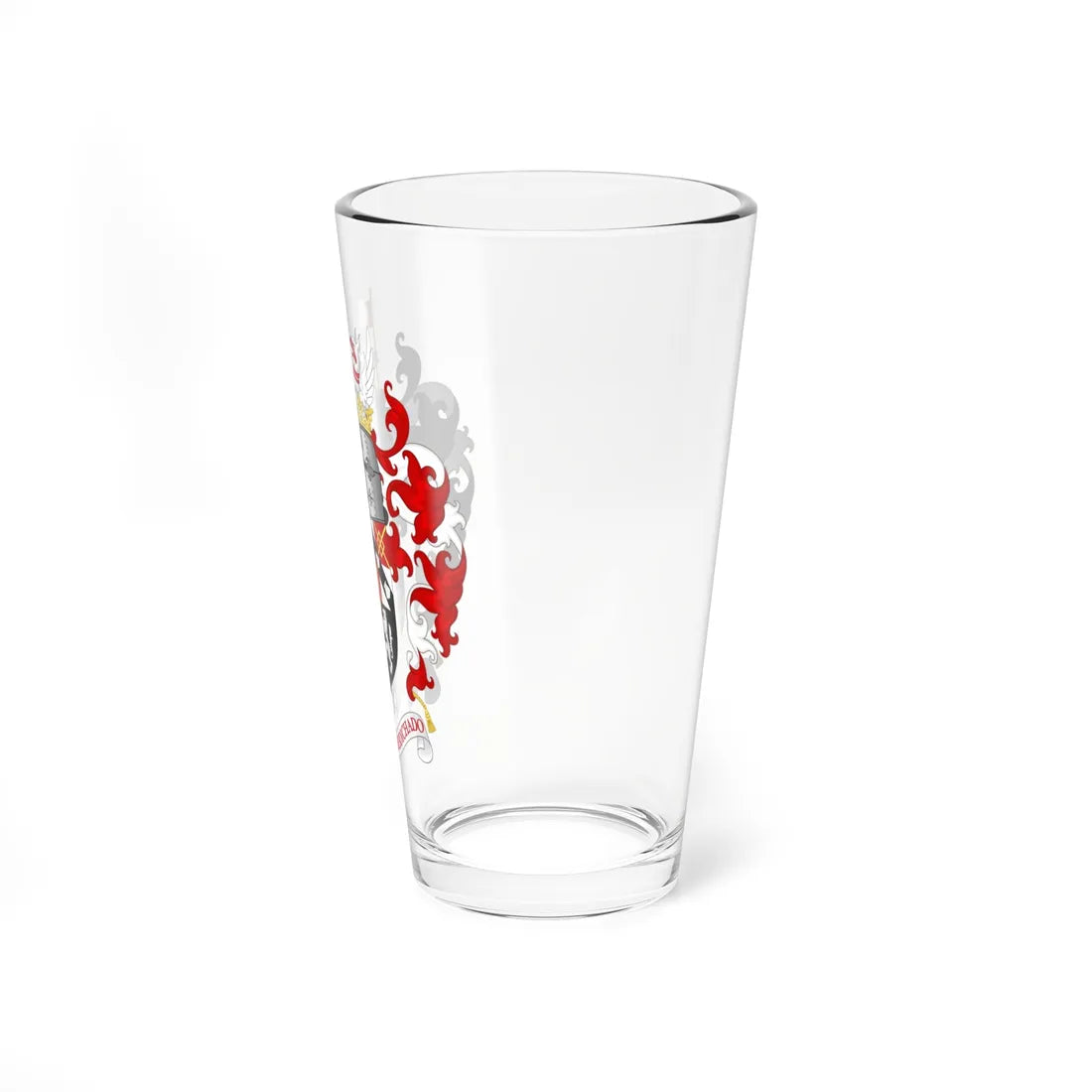 Coat of Arms of Winston Churchill as a Gentleman (United Kingdom) (Coat of Arms) Pint Glass 16oz - Go Mug Yourself