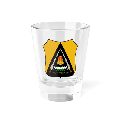 Coat of arms of Wiranatakusumah V (Indonesia) (Coat of Arms) Shot Glass 1.5oz 1.5oz - Go Mug Yourself