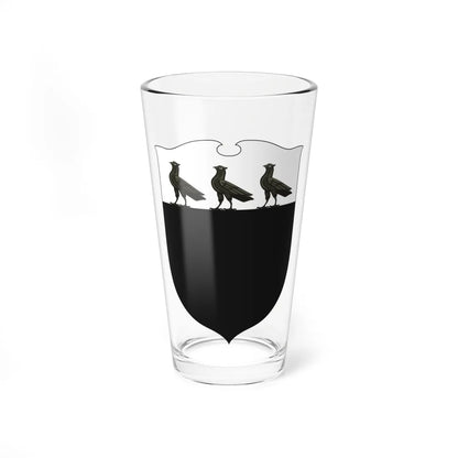 Coat of arms of Woluwe-Saint-Pierre (Belgium) (Coat of Arms) Pint Glass 16oz 16oz - Go Mug Yourself