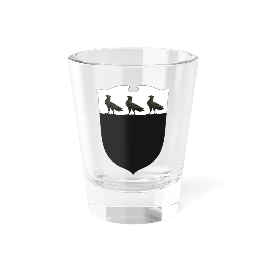 Coat of arms of Woluwe-Saint-Pierre (Belgium) (Coat of Arms) Shot Glass 1.5oz 1.5oz - Go Mug Yourself
