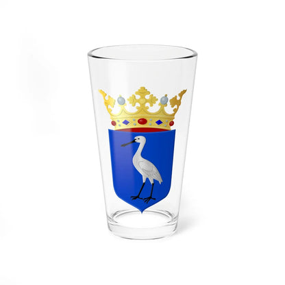 Coat of arms of Wormerland (Netherlands) (Coat of Arms) Pint Glass 16oz 16oz - Go Mug Yourself