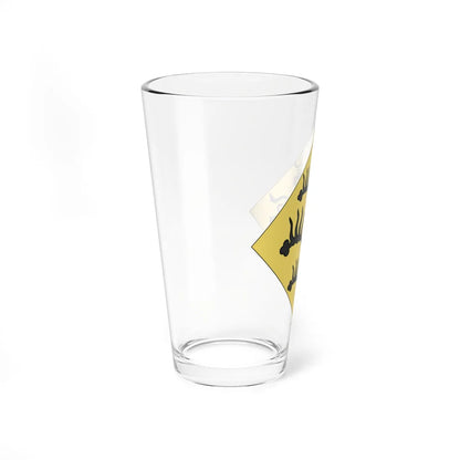 Coat of Arms of Wurtemberg-Urach Losange (Germany) (Coat of Arms) Pint Glass 16oz - Go Mug Yourself