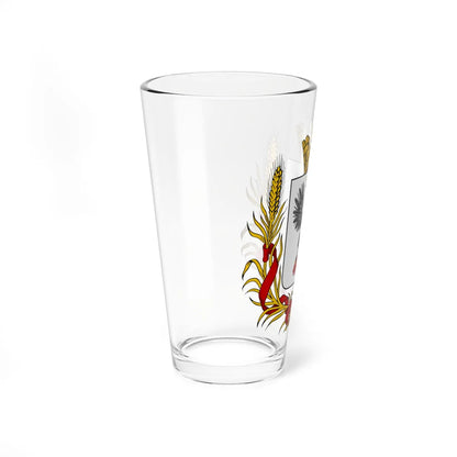 Coat of arms of Yakutsk 1875 (Russia) (Coat of Arms) Pint Glass 16oz - Go Mug Yourself