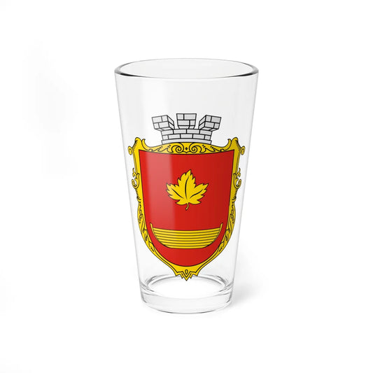 Coat of Arms of Yavoriv (Ukraine) (Coat of Arms) Pint Glass 16oz 16oz - Go Mug Yourself
