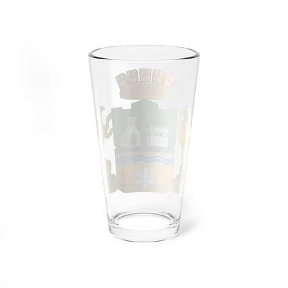 Coat of Arms of Yekaterinburg Sverdlovsk oblast (Russia) (Coat of Arms) Pint Glass 16oz - Go Mug Yourself