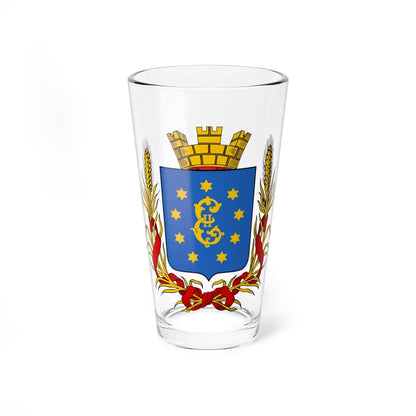 Coat of arms of Yekaterinoslav 1859 (Russia) (Coat of Arms) Pint Glass 16oz 16oz - Go Mug Yourself
