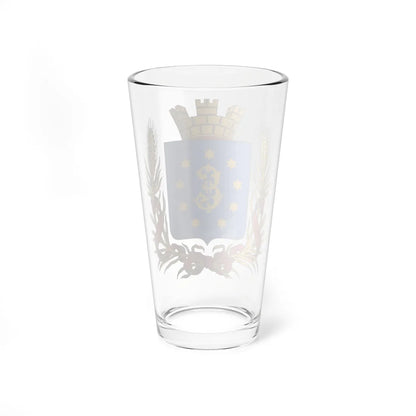 Coat of arms of Yekaterinoslav 1859 (Russia) (Coat of Arms) Pint Glass 16oz - Go Mug Yourself