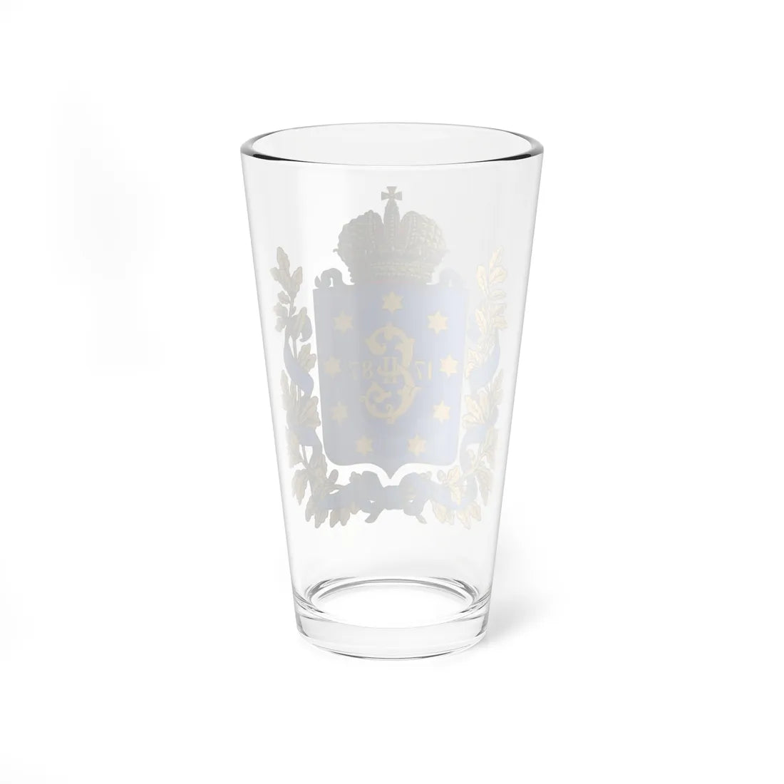 Coat of arms of Yekaterinoslav Governorate (Russia) (Coat of Arms) Pint Glass 16oz - Go Mug Yourself