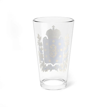 Coat of arms of Yekaterinoslav Governorate (Russia) (Coat of Arms) Pint Glass 16oz - Go Mug Yourself