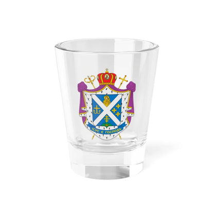 Coat of arms of Yosafat Moschych (Ukraine) (Coat of Arms) Shot Glass 1.5oz 1.5oz - Go Mug Yourself