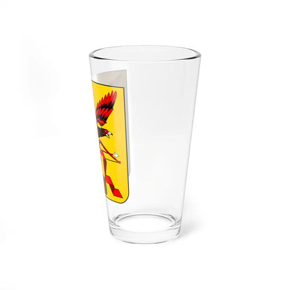 Coat of arms of Zabaykalsky Krai (Russia) (Coat of Arms) Pint Glass 16oz - Go Mug Yourself