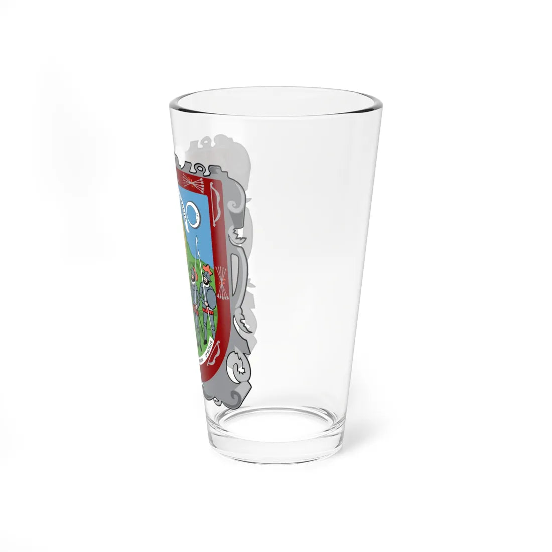 Coat of arms of Zacatecas (Mexico) (Coat of Arms) Pint Glass 16oz - Go Mug Yourself
