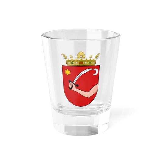 Coat of Arms of Zachlumia (Bosnia and Herzegovina) (Coat of Arms) Shot Glass 1.5oz 1.5oz - Go Mug Yourself
