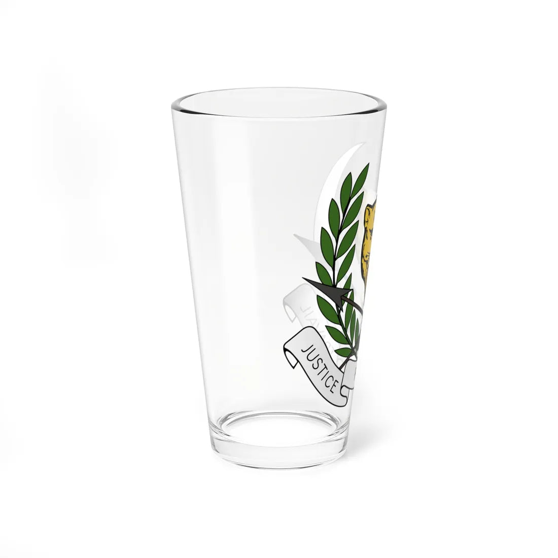 Coat of arms of Zaire 1971-1997 (Congo) (Coat of Arms) Pint Glass 16oz - Go Mug Yourself