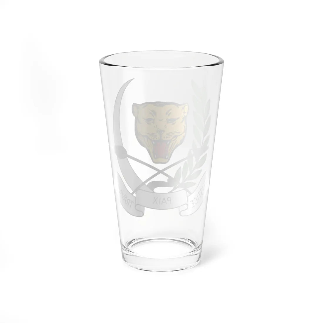 Coat of arms of Zaire 1971-1997 (Congo) (Coat of Arms) Pint Glass 16oz - Go Mug Yourself