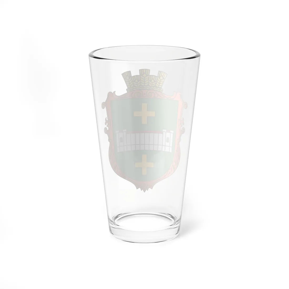 Coat of Arms of Zaklad (Ukraine) (Coat of Arms) Pint Glass 16oz - Go Mug Yourself