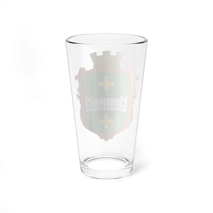 Coat of Arms of Zaklad (Ukraine) (Coat of Arms) Pint Glass 16oz - Go Mug Yourself
