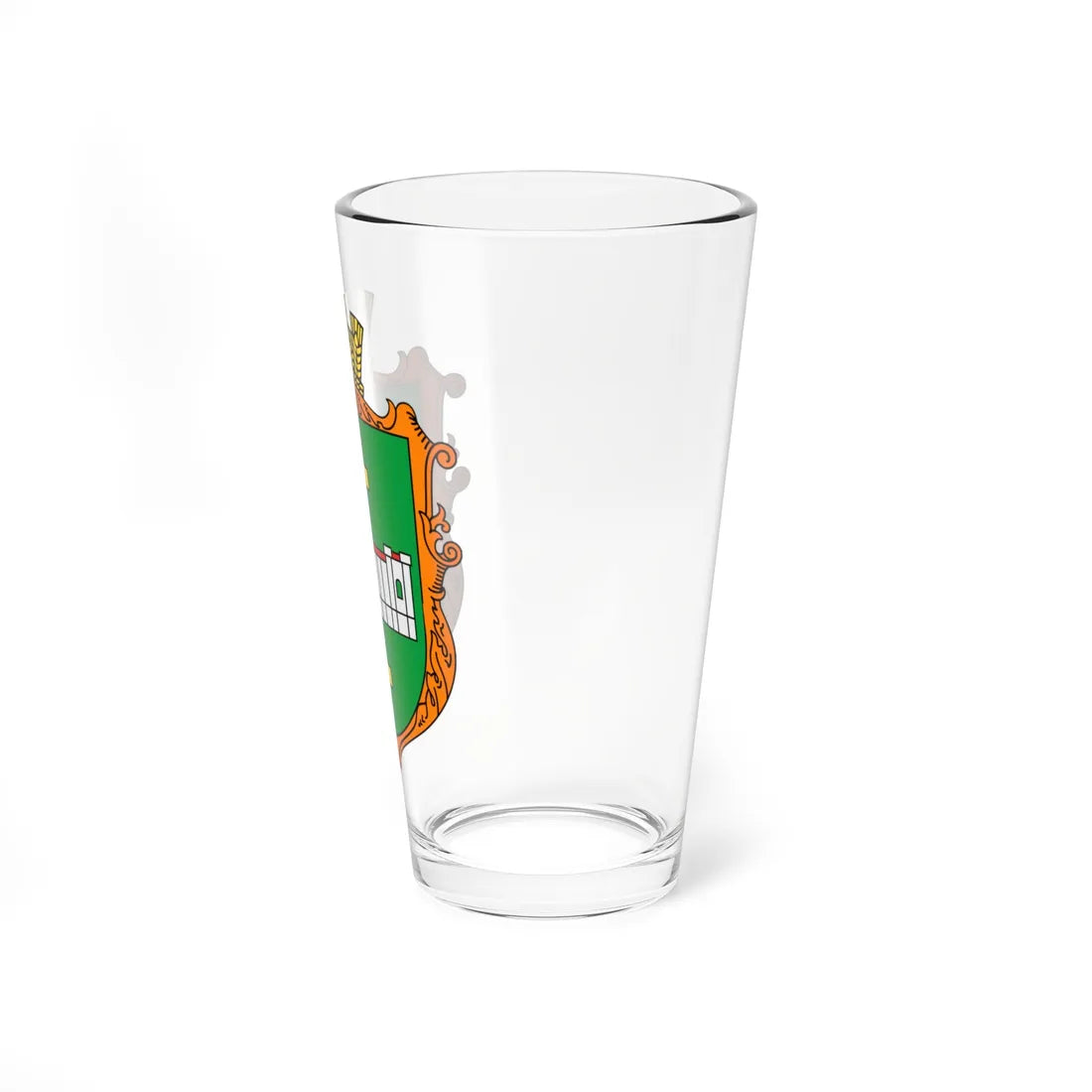 Coat of Arms of Zaklad (Ukraine) (Coat of Arms) Pint Glass 16oz - Go Mug Yourself