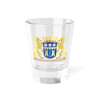 Coat of arms of Zaltbommel (Netherlands) (Coat of Arms) Shot Glass 1.5oz 1.5oz - Go Mug Yourself