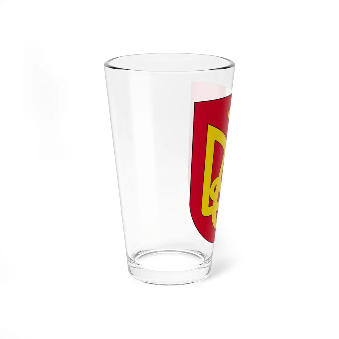Coat of Arms of Zasłaŭje Belarus (Belarus) (Coat of Arms) Pint Glass 16oz - Go Mug Yourself