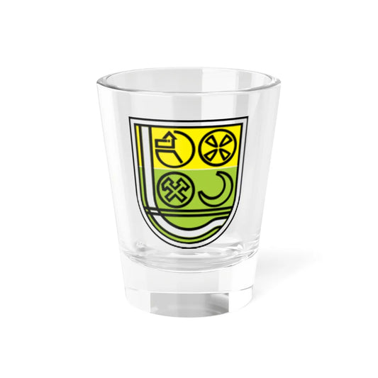 Coat of arms of Zenica (Bosnia and Herzegovina) (Coat of Arms) Shot Glass 1.5oz 1.5oz - Go Mug Yourself
