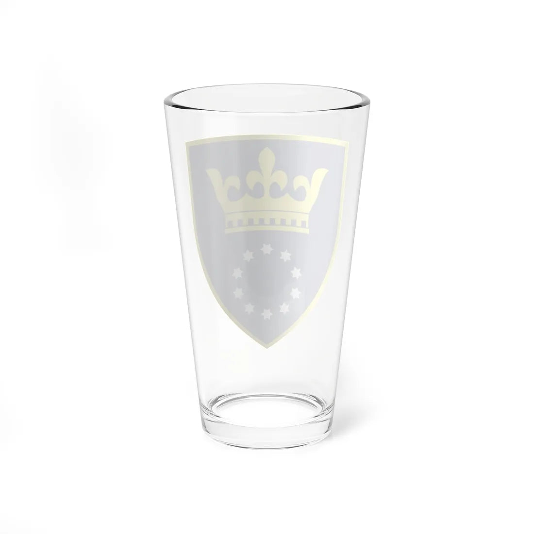 Coat of arms of Zenica-Doboj (Bosnia and Herzegovina) (Coat of Arms) Pint Glass 16oz - Go Mug Yourself