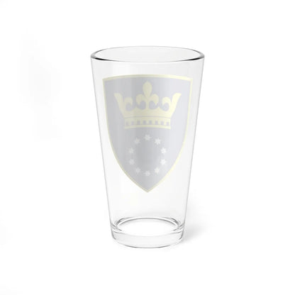 Coat of arms of Zenica-Doboj (Bosnia and Herzegovina) (Coat of Arms) Pint Glass 16oz - Go Mug Yourself