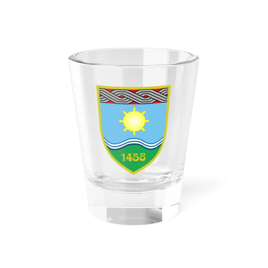 Coat of Arms of Zepce (Bosnia and Herzegovina) (Coat of Arms) Shot Glass 1.5oz 1.5oz - Go Mug Yourself