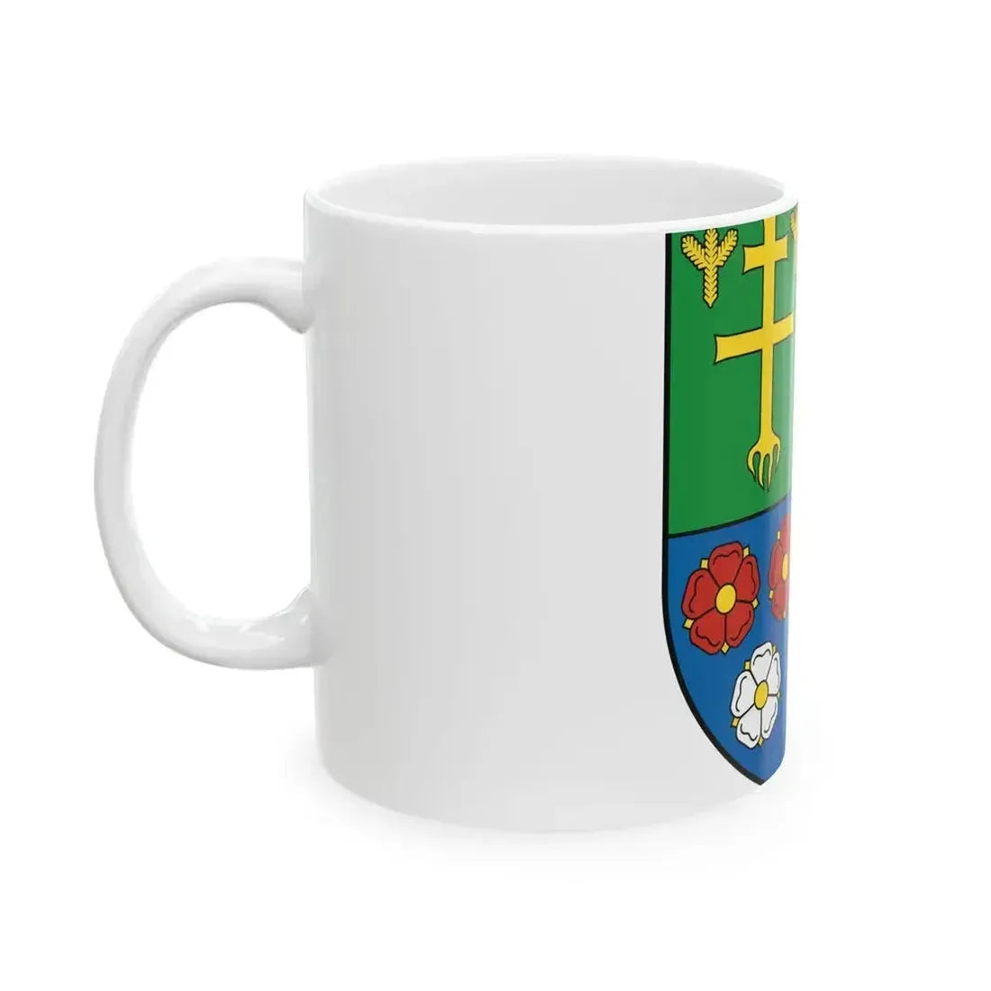 Coat Of Arms Of Zilina Region (Slovakia) White Coffee Mug - Go Mug Yourself