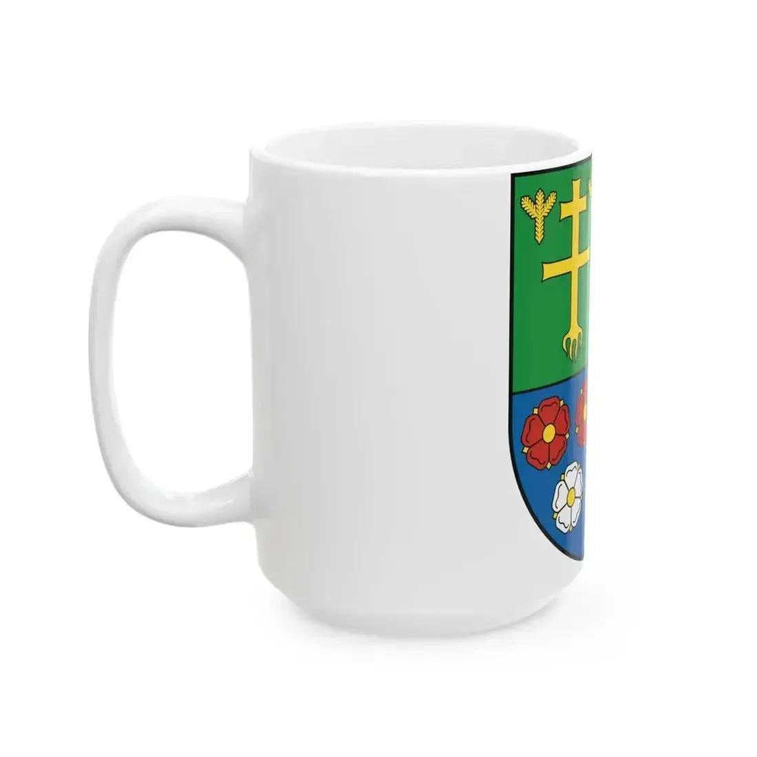 Coat Of Arms Of Zilina Region (Slovakia) White Coffee Mug - Go Mug Yourself