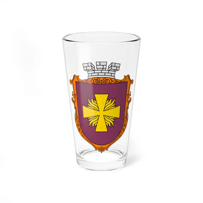 Coat of Arms of Zolotonosha UHT (Ukraine) (Coat of Arms) Pint Glass 16oz 16oz - Go Mug Yourself