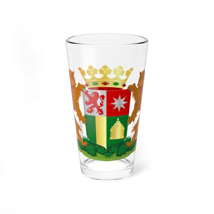 Coat of arms of Zuidplas (Netherlands) (Coat of Arms) Pint Glass 16oz 16oz - Go Mug Yourself