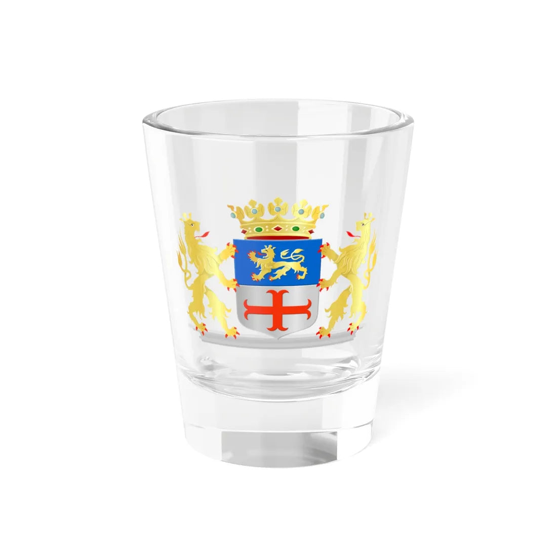 Coat of arms of Zutphen (Netherlands) (Coat of Arms) Shot Glass 1.5oz 1.5oz - Go Mug Yourself