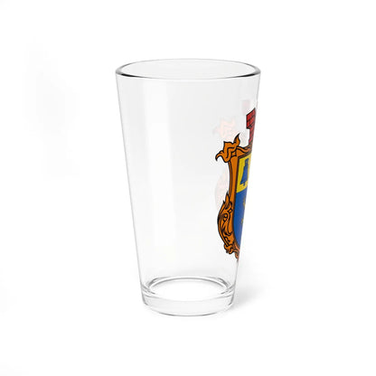 Coat of Arms of Zvenyhorod (Ukraine) (Coat of Arms) Pint Glass 16oz - Go Mug Yourself