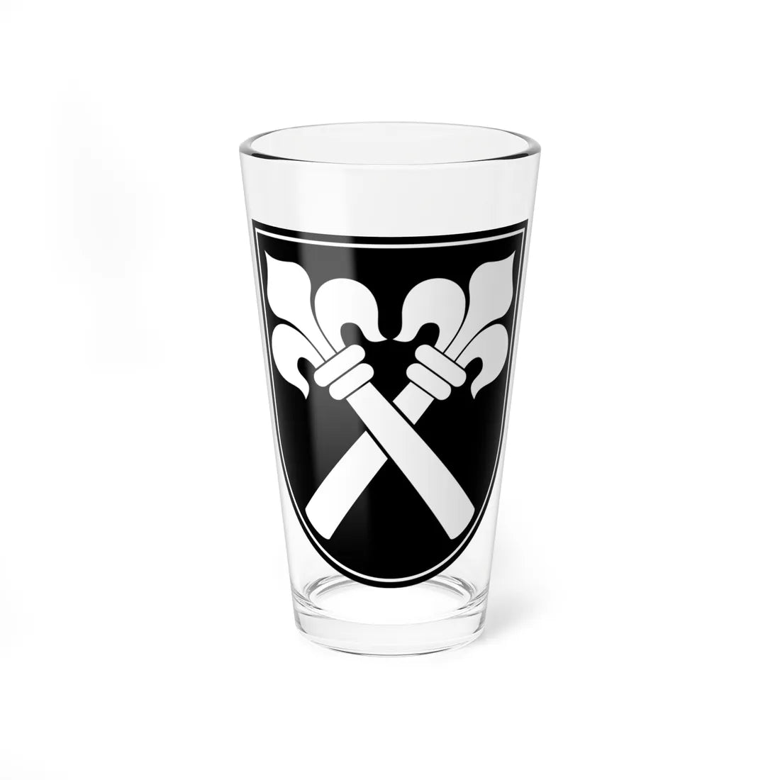 Coat of arms of Zwingen (Switzerland) (Coat of Arms) Pint Glass 16oz 16oz - Go Mug Yourself