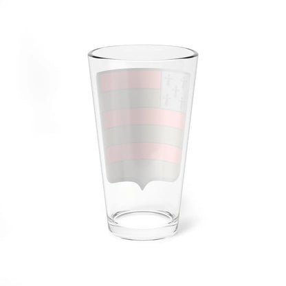 Coat of arms petegem (Belgium) (Coat of Arms) Pint Glass 16oz - Go Mug Yourself
