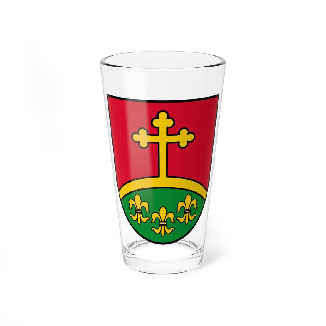 Coat of arms Pfarrkirchen im Mühlkreis (Austria) (Coat of Arms) Pint Glass 16oz 16oz - Go Mug Yourself