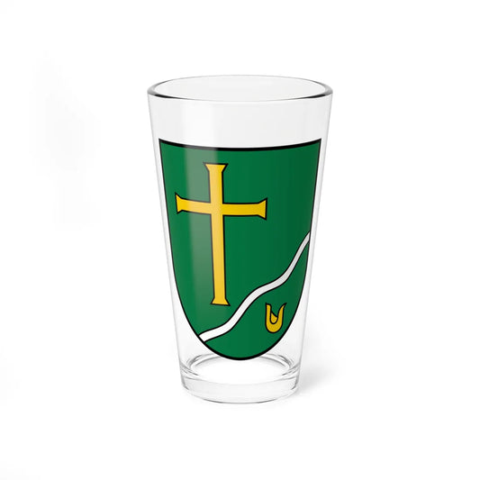 Coat of arms Poetting (Austria) (Coat of Arms) Pint Glass 16oz 16oz - Go Mug Yourself