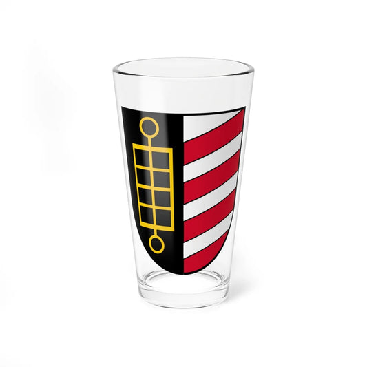 Coat of arms Pollham (Austria) (Coat of Arms) Pint Glass 16oz 16oz - Go Mug Yourself