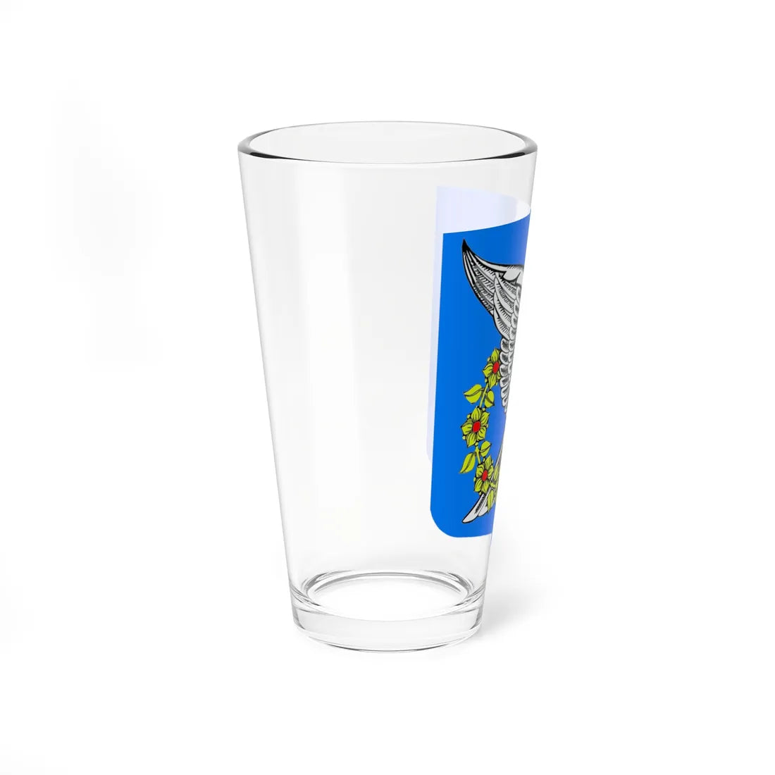 Coat of arms RahjaLeningrad oblast (Russia) (Coat of Arms) Pint Glass 16oz - Go Mug Yourself