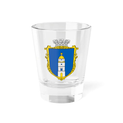 Coat of arms Rudky (Ukraine) (Coat of Arms) Shot Glass 1.5oz 1.5oz - Go Mug Yourself