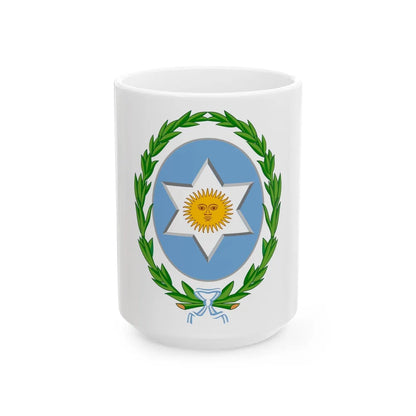 Coat of Arms Salta Argentina - White Coffee Mug-15oz-Go Mug Yourself