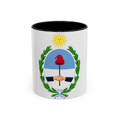 Coat of Arms San Juan Argentina - Accent Coffee Mug 11oz Black - Go Mug Yourself