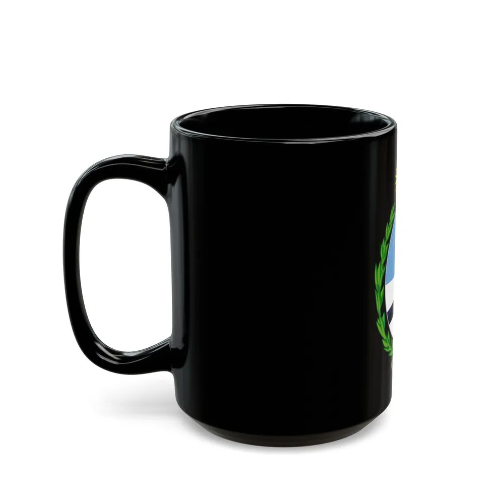 Coat of Arms San Juan Argentina - Black Coffee Mug-Go Mug Yourself