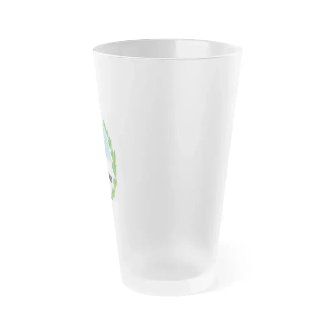 Coat of Arms San Juan Argentina - Frosted Pint Glass 16oz - Go Mug Yourself
