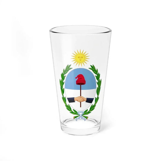 Coat of Arms San Juan Argentina - Pint Glass 16oz 16oz - Go Mug Yourself