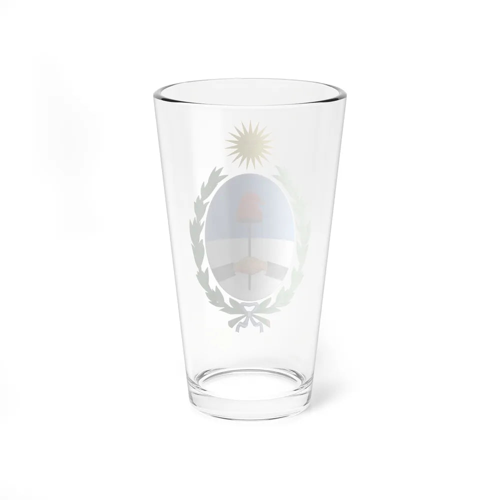 Coat of Arms San Juan Argentina - Pint Glass 16oz-Go Mug Yourself