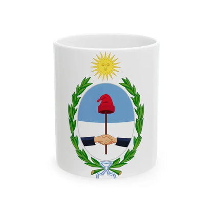 Coat of Arms San Juan Argentina - White Coffee Mug 11oz - Go Mug Yourself