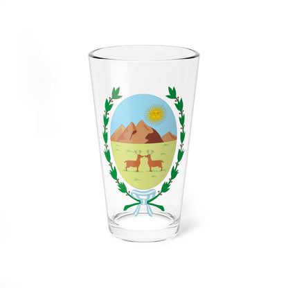 Coat of Arms San Luis Argentina - Pint Glass 16oz-16oz-Go Mug Yourself